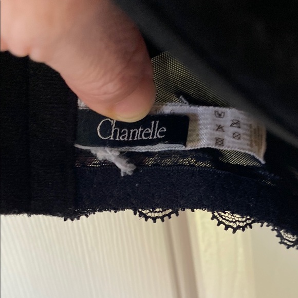 Chantelle Black Lace Underwire Bra 38DDDD - Picture 2 of 7
